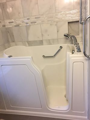 Accessible Bathtub in Center by Independent Home Products, LLC